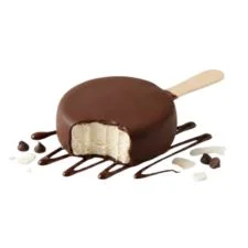 Non-Dairy Dilly® Bar on the Dairy Queen menu made with dairy-free frozen dessert coated in a chocolate shell