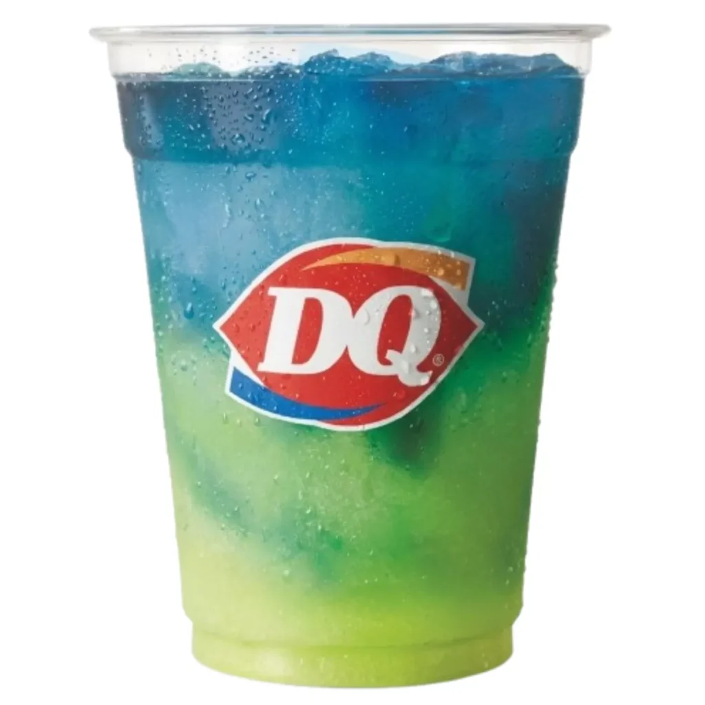 Lemonade Twisty Misty Slush with classic lemonade flavor