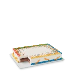 Dairy Queen Cake Menu: Complete Guide with Prices & Flavors 2026 5 Dairy Queen sheet cake with chocolate and vanilla ice cream layers