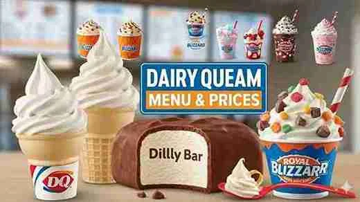 Dairy Queen Ice Cream Menu 2 DQ ice cream menu and prices_